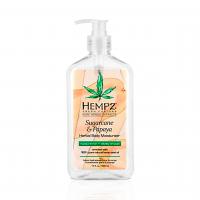 HEMPZ Увлажняющий лосьон для тела SUGARCANE & PAPAYA herbal body moisturizer 500ml
