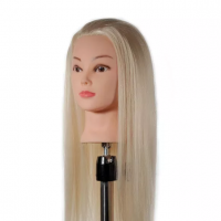 Голова-манекен учебная Блонд,  для парикмахеров