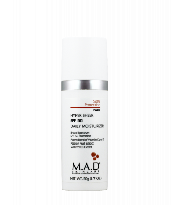 M.A.D skincare Hyper Sheer SPF 50 Daily Moisturizer 50гр