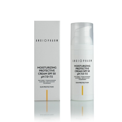 ANGIOPHARM Увлажняющий защитный крем SPF 50 50 мл